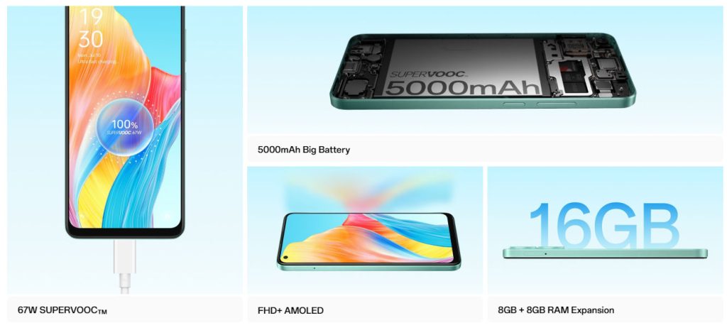 OPPO A78 - Specifications