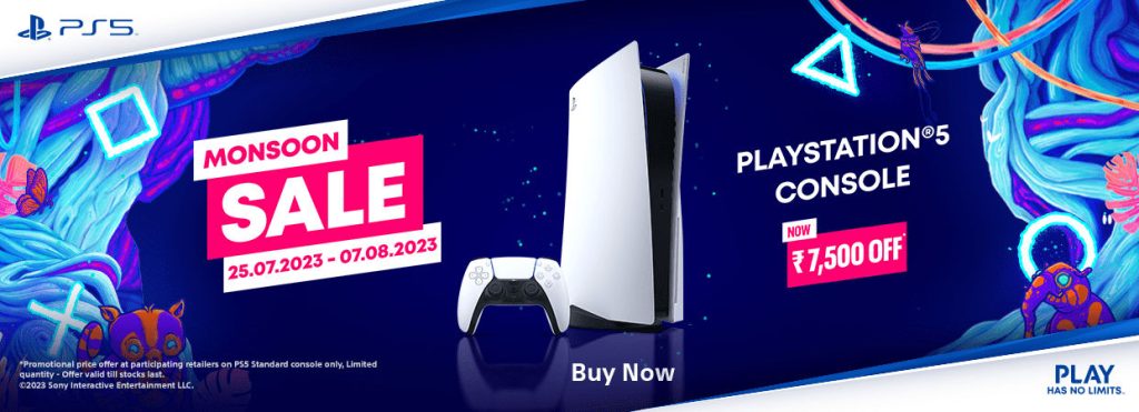 Sony PS5 standard disc edition to be available at Rs 47,490 for
