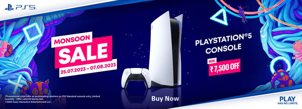 Sony india deals ps5 price