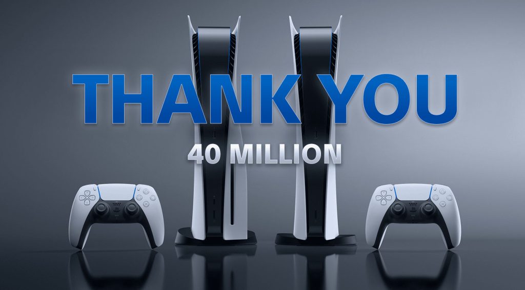 Sony PlayStation 5 sales cross 40 million globally