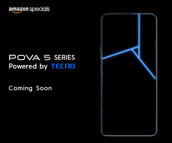 TECNO POVA 5 Pro with rear LED lights to launch in India soon