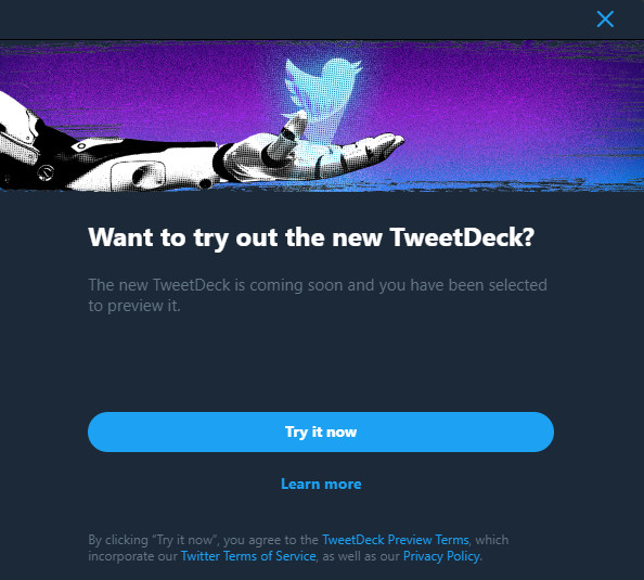 TweetDeck 2.0 launched to go Twitter Blue exclusive