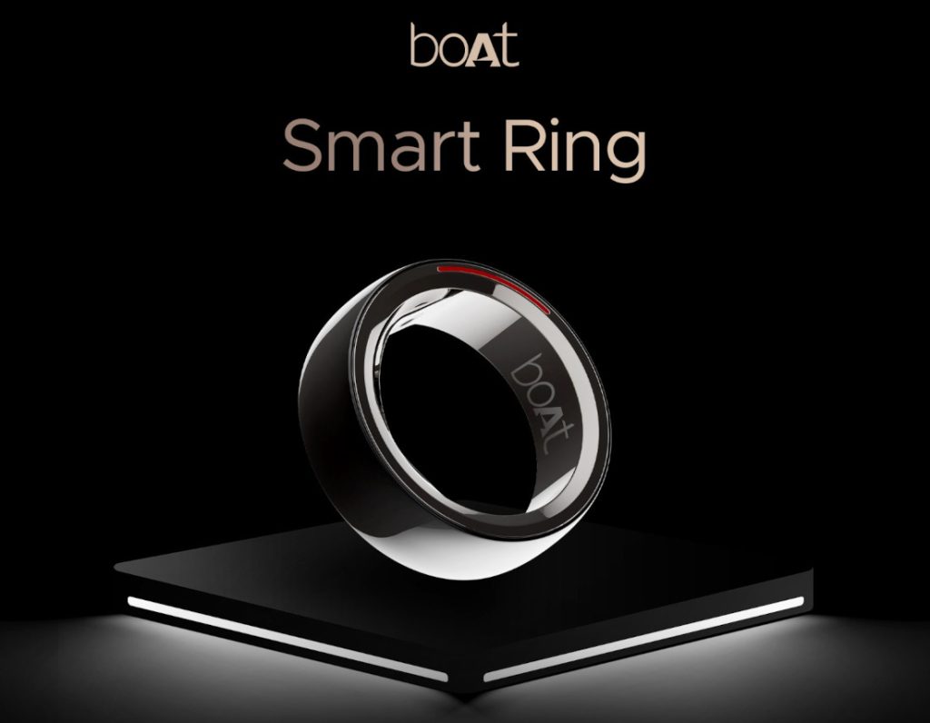 boAt Smart Ring Health and Fitness Tracker announced