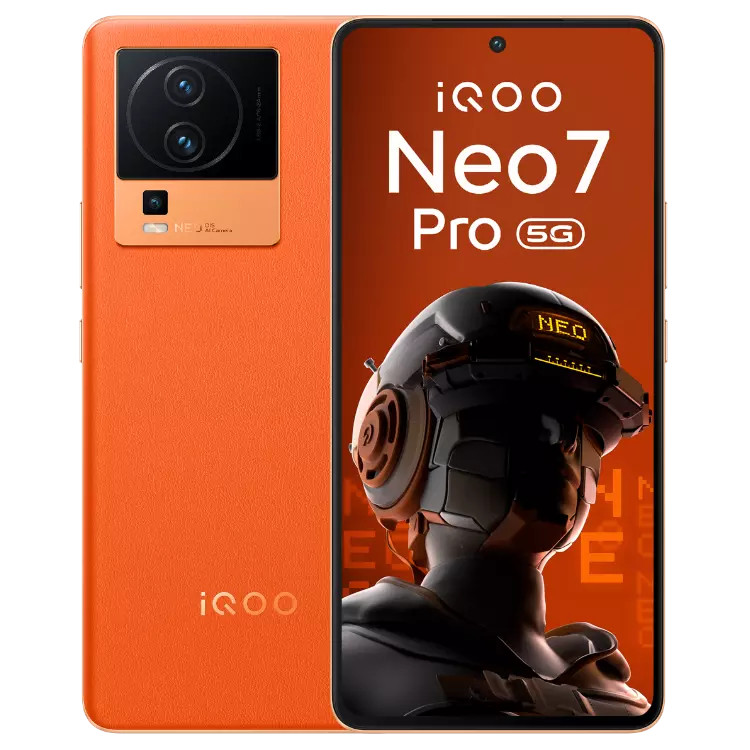 iQOO Neo7 Pro with 6.78 FHD 120Hz E5 AMOLED display Snapdragon 8 Gen 1 up to 12GB RAM launched in India starting at Rs. 34999