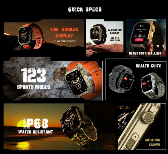 Arnie Commando Watch | 3d-mon.com