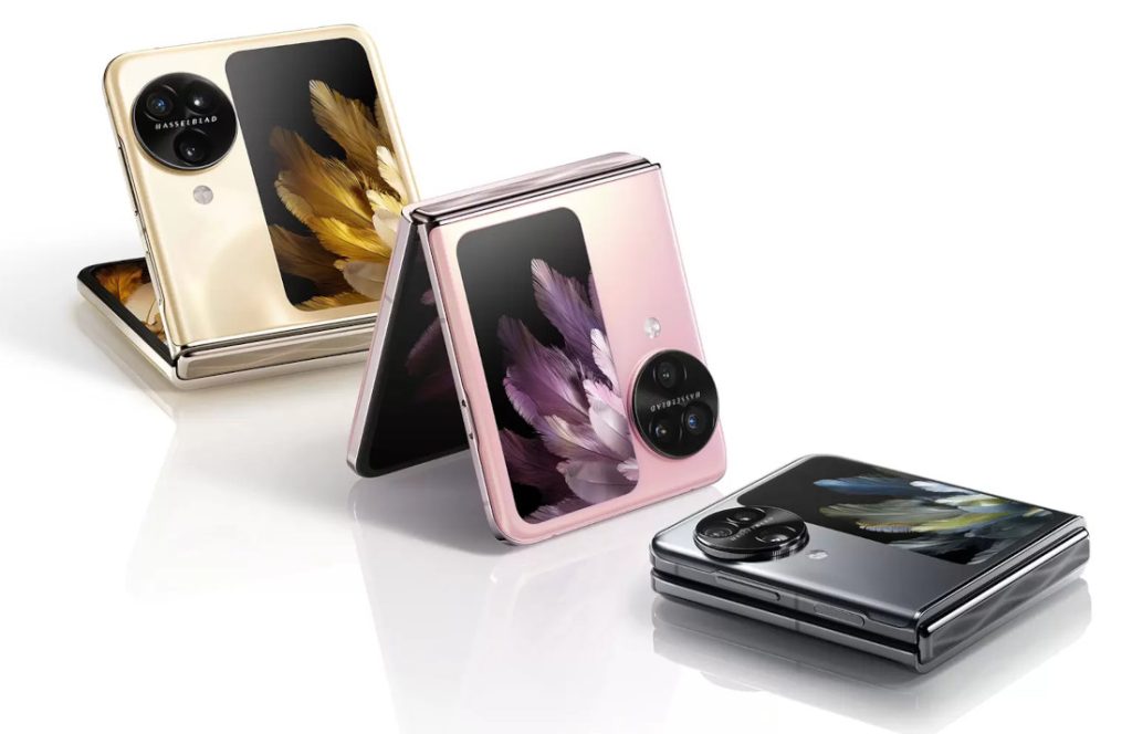OPPO Find N3 Flip with 6.8″ 1-120Hz LTPO foldable AMOLED display, 3.26″ cover display, Dimensity 9200 announced