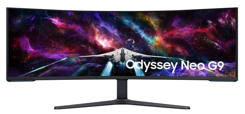 Samsung Odyssey Neo G9 57” Dual UHD and new Odyssey Ark 55″ 4K UHD gaming monitors announced