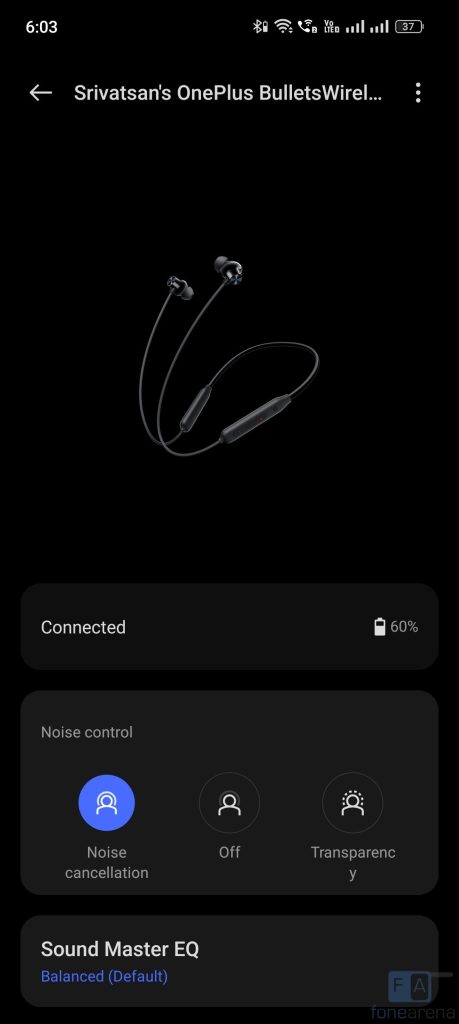 Oneplus bullets wireless noise cancelling hot sale