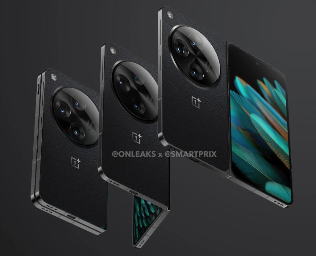 OnePlus Open surfaces in new renders showing OPPO Find N2-like design