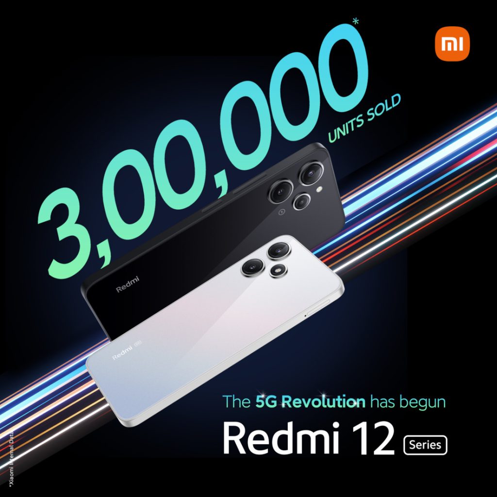Over 3 lakh Redmi 12 series phones sold in first sale in India, says Xiaomi