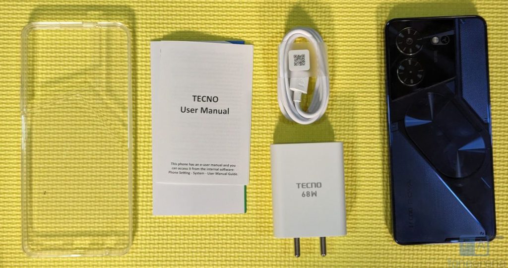 Tecno POVA 5 Pro 5G-Factory Unlocked Dual SIM-256GB Storage-NFC-SILVER