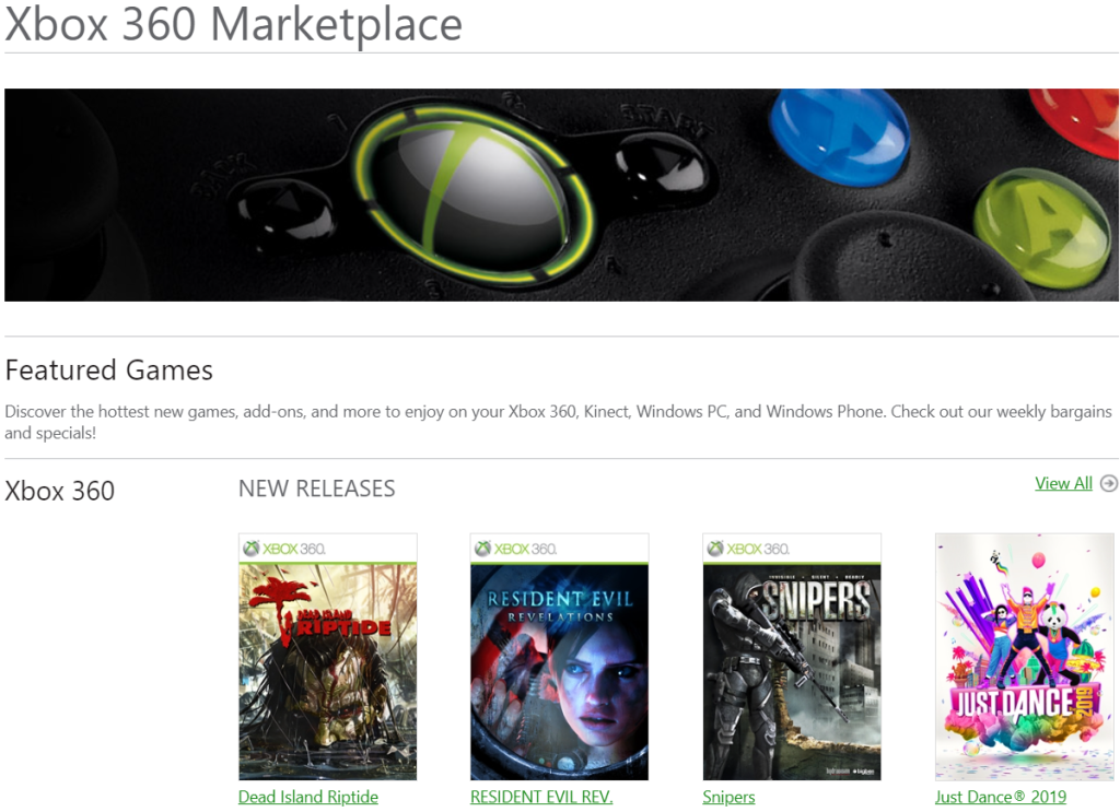 The Xbox 360 store will close in July 2024