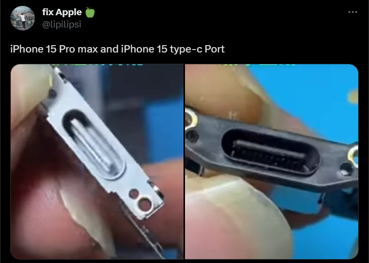 iPhone 15's USB-C port could feature Thunderbolt support