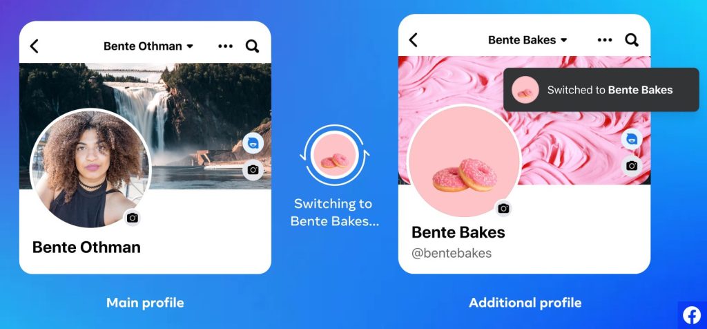 Meta rolls out multiple personal profiles on Facebook