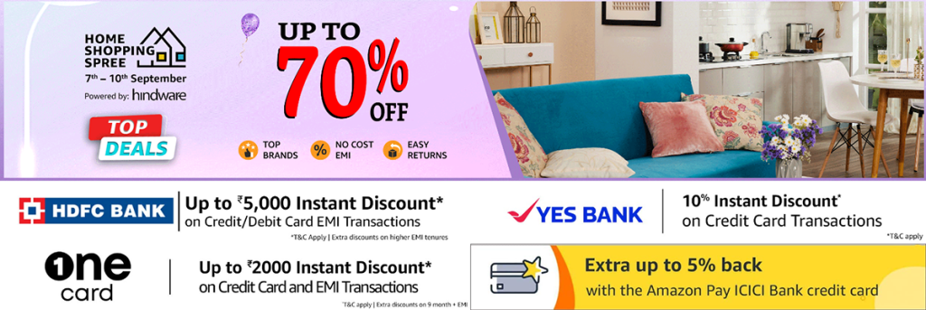 Home Shopping Spree sale event: Up to 40% off on home, kitchen  appliances and more