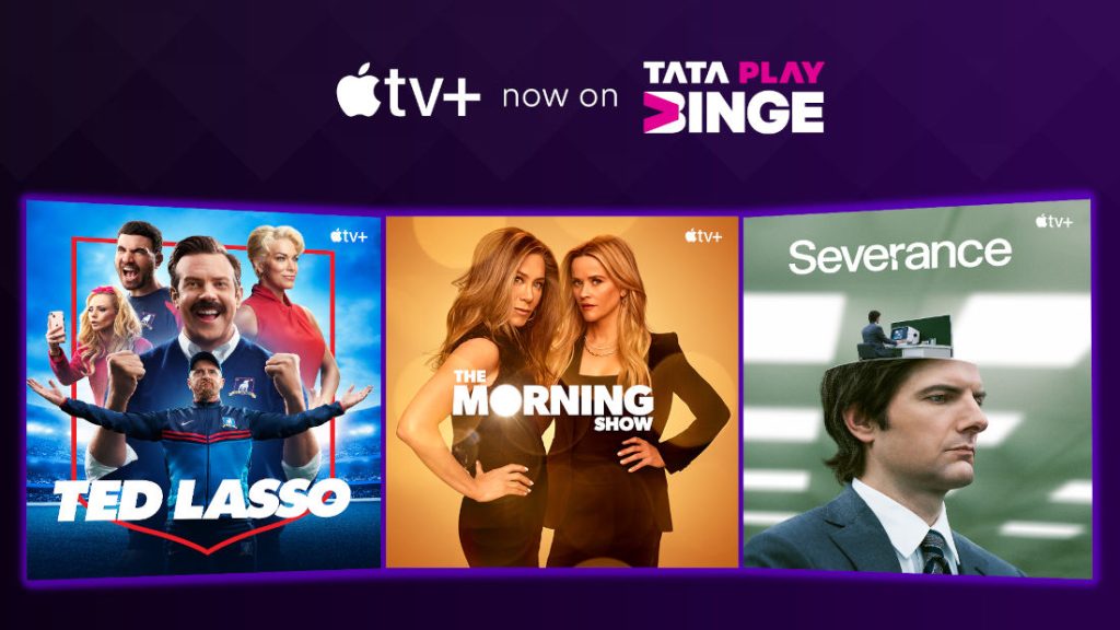 Apple TV+ now on Tata Play Binge