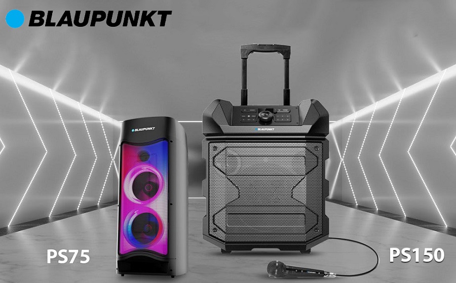 Blaupunkt PS75 75W and PS150 100W outdoor party speakers launched