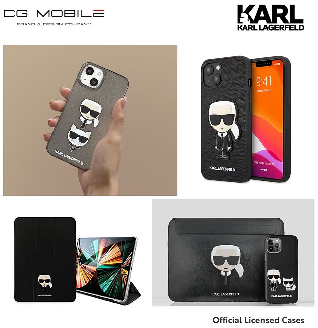 CG Mobile Karl Lagerfeld iPad Pro cases launched