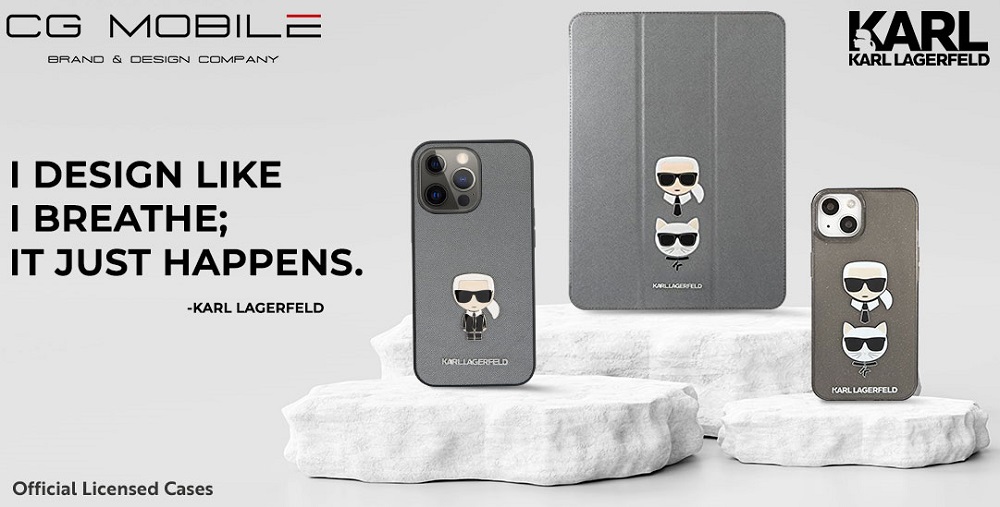 CG Mobile Karl Lagerfeld iPad Pro cases launched