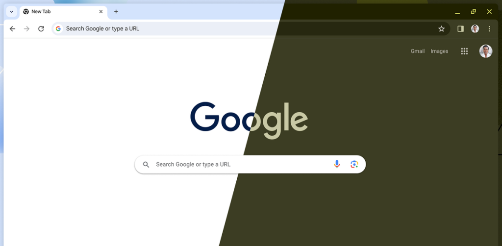 Google Chrome Web Search