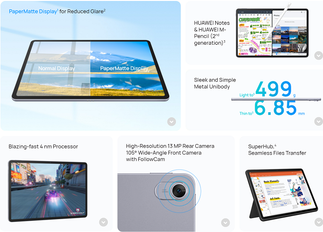 Huawei Matepad PaperMatte Edition tablets come with 11 or 11.5 inch  anti-glare displays - Liliputing