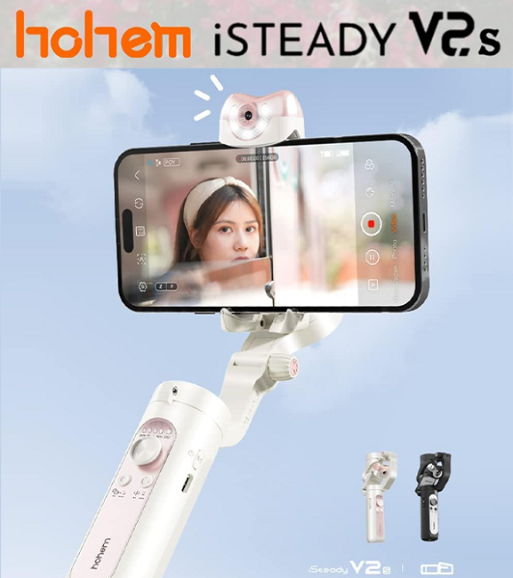 Hohem iSteady V2S with 3-Axis stabilization, smart tracking launched in India