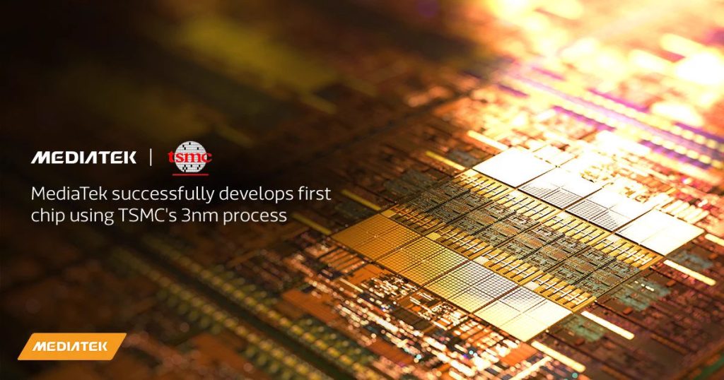 MediaTek develops first chip using TSMC’s 3nm process
