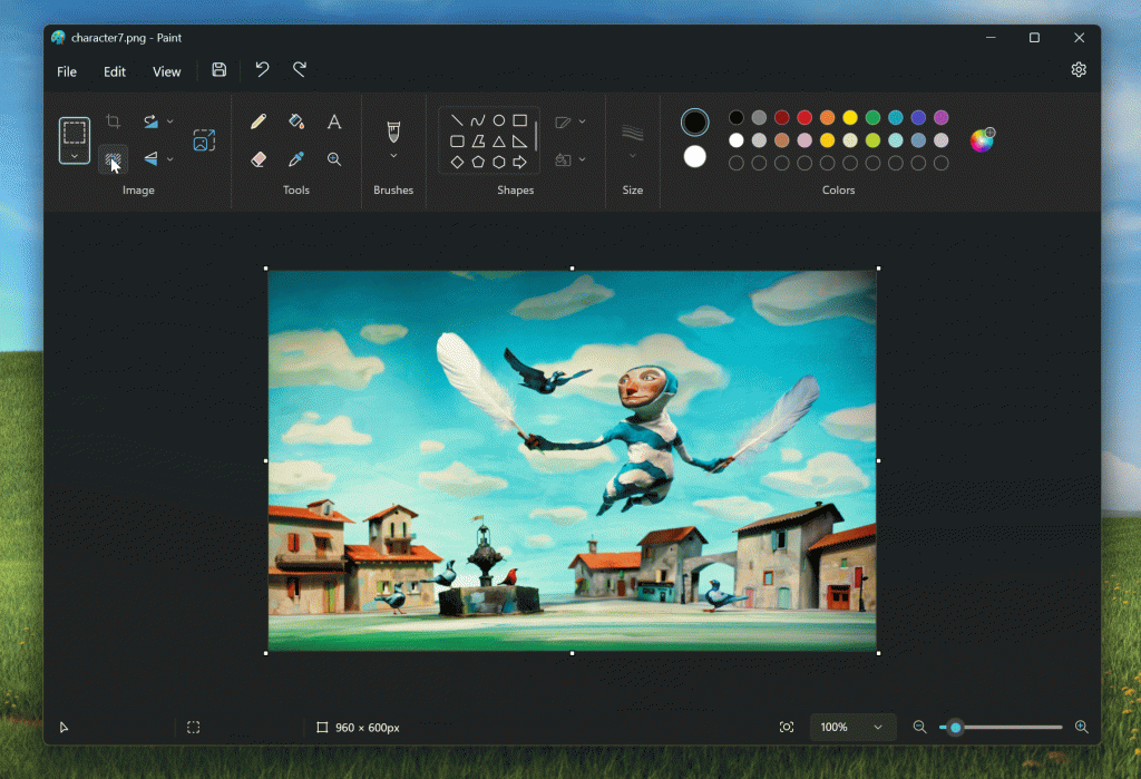 Microsoft adds ‘background removal’ tool in Paint app