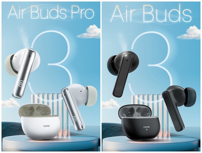 Noise Air Buds Pro 3 with up to 30db ANC and Air Buds 3 launched