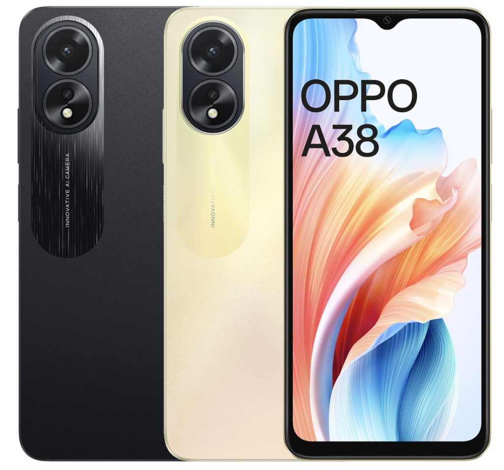 OPPO A38 with 6.56″ 90Hz display, 50MP camera, 5000mAh battery launched in India for Rs. 12,999