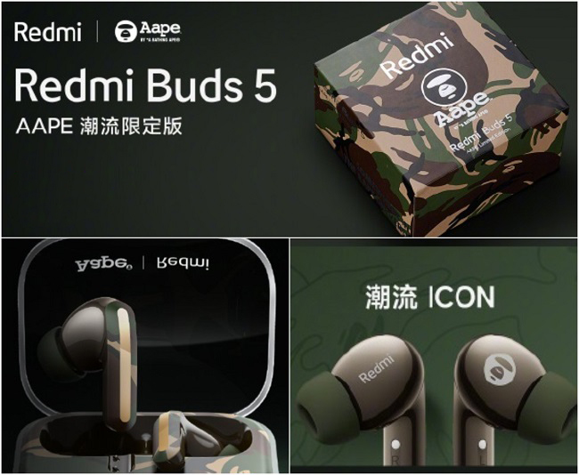 New Xiaomi Redmi Buds 5 46dB Noise Cancelling Bluetooth 5.3 TWS Earphone  40H