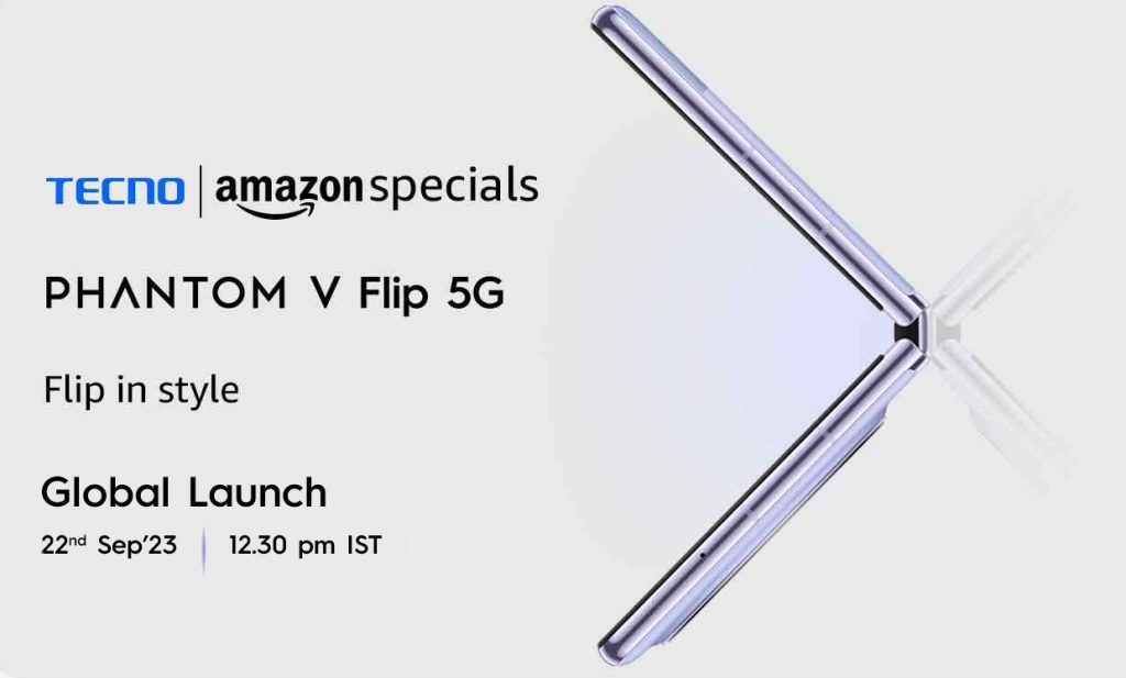 TECNO PHANTOM V Flip 5G teased ahead of launch on September 22