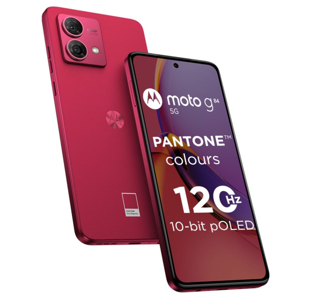 moto g84 5G with 6.55″ FHD+ 120Hz pOLED display, Snapdragon 695, 12GB RAM, 5000mAh battery launched in India for Rs. 19,999