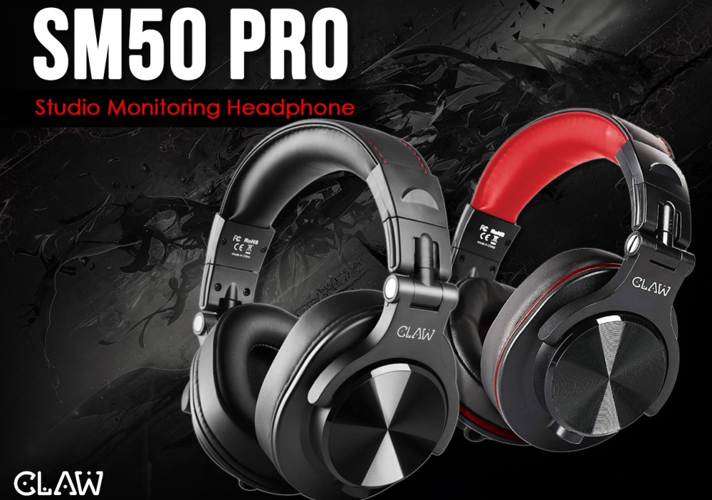 CLAW SM50 Pro Studio monitoring headphone with dual port connectivity launched in India