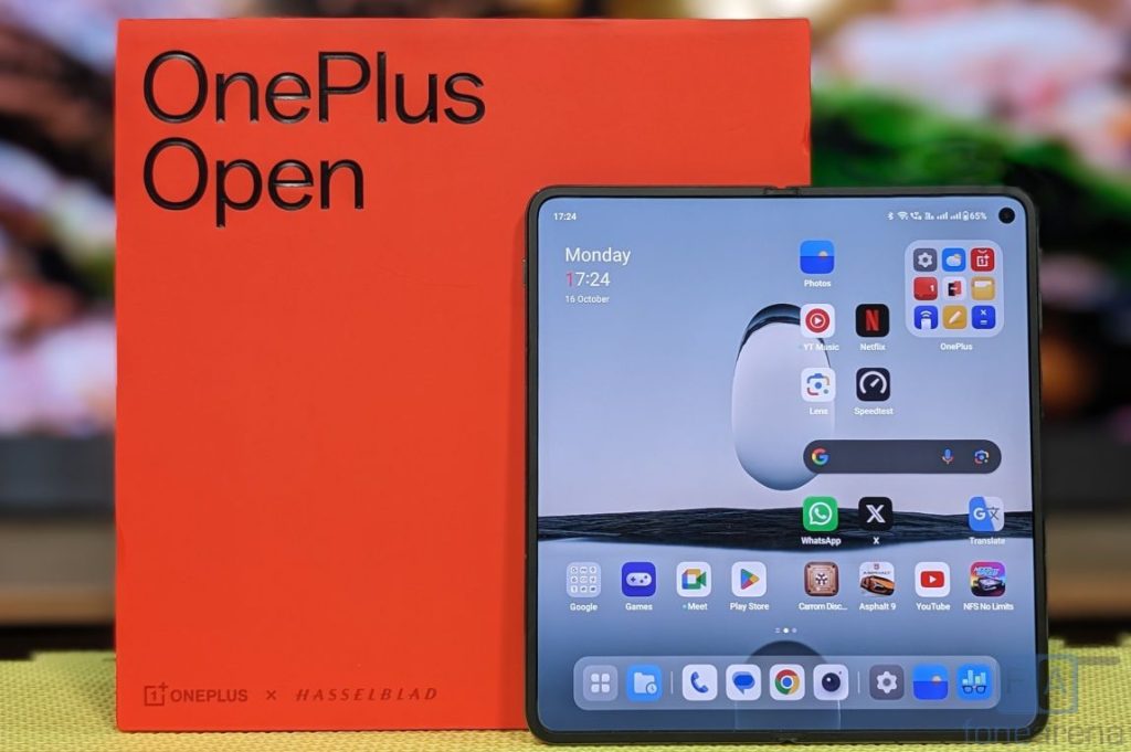 OnePlus Open gets an early hands-on video