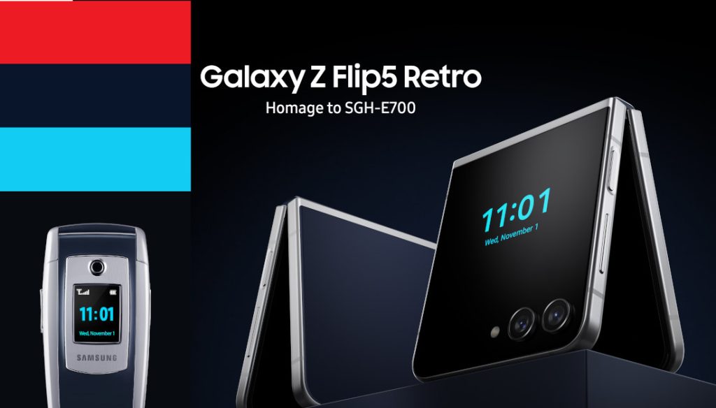 Samsung Galaxy Z Flip5 Retro limited edition phone announced