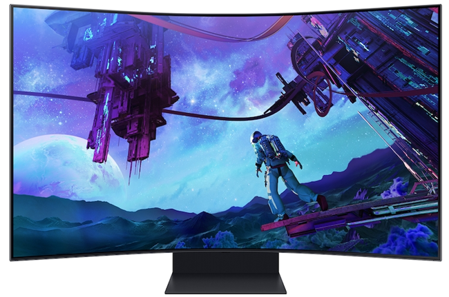 55 Odyssey Ark 2nd Gen. 4K UHD 165Hz 1ms(GtG) Quantum Mini-LED