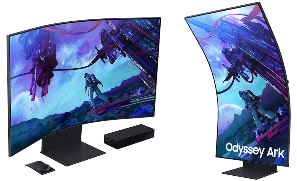 55 Odyssey Ark 2nd Gen. 4K UHD 165Hz 1ms(GtG) Quantum Mini-LED Curved  Gaming Screen