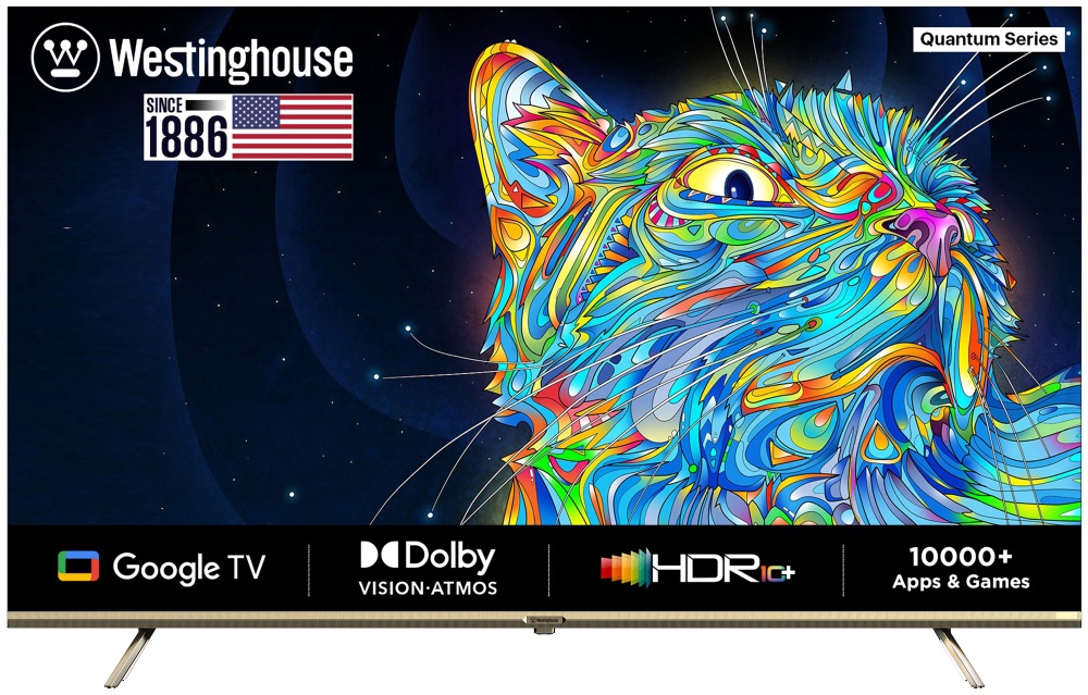 Westinghouse Quantum Series 65″ 4K Google TV in Rose Gold launched