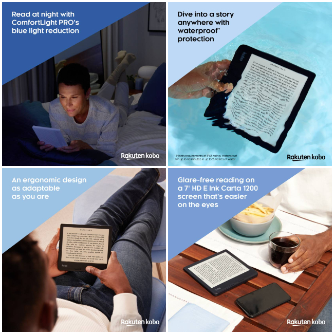 Compare the Kobo Clara 2E to the Kobo Nia - Coolblue - anything for a smile