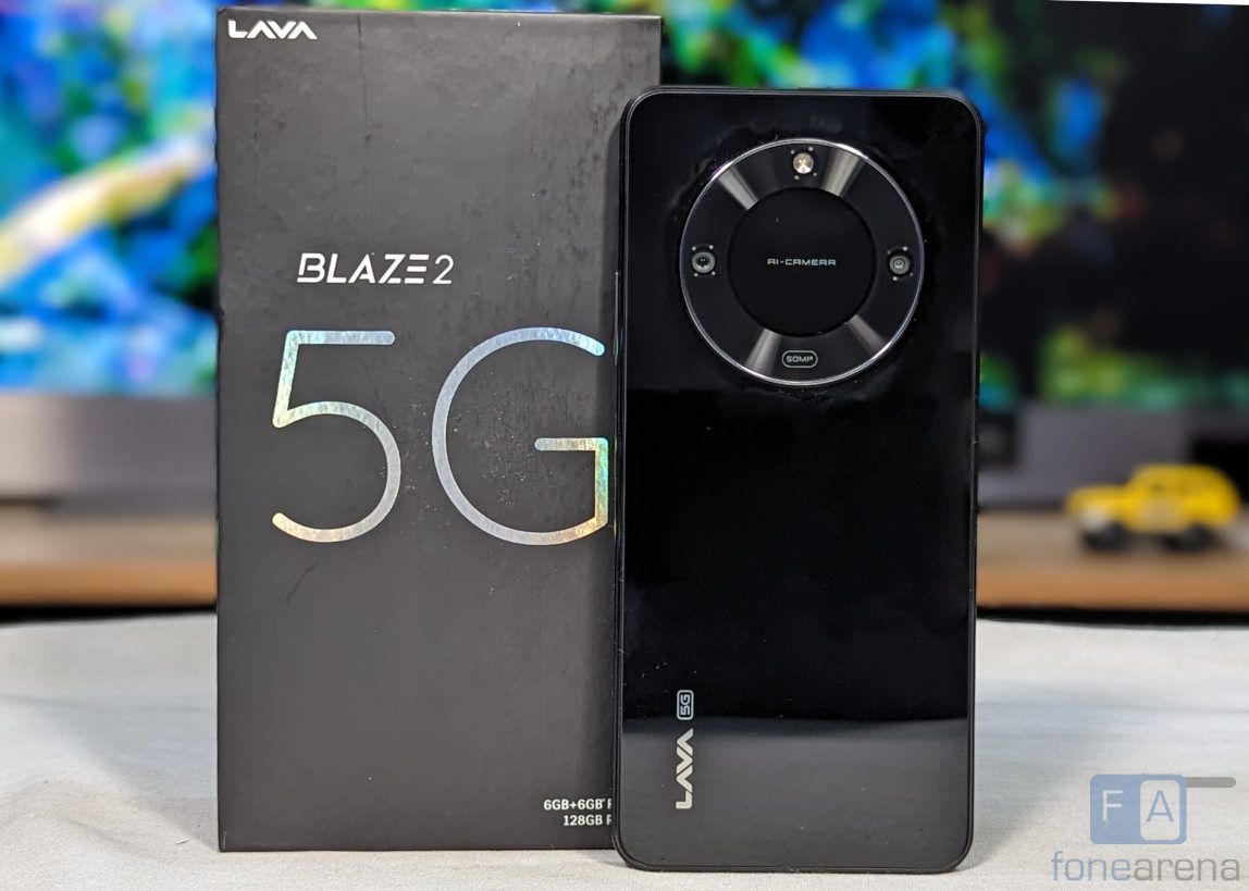 lava blaze 5g primary camera is