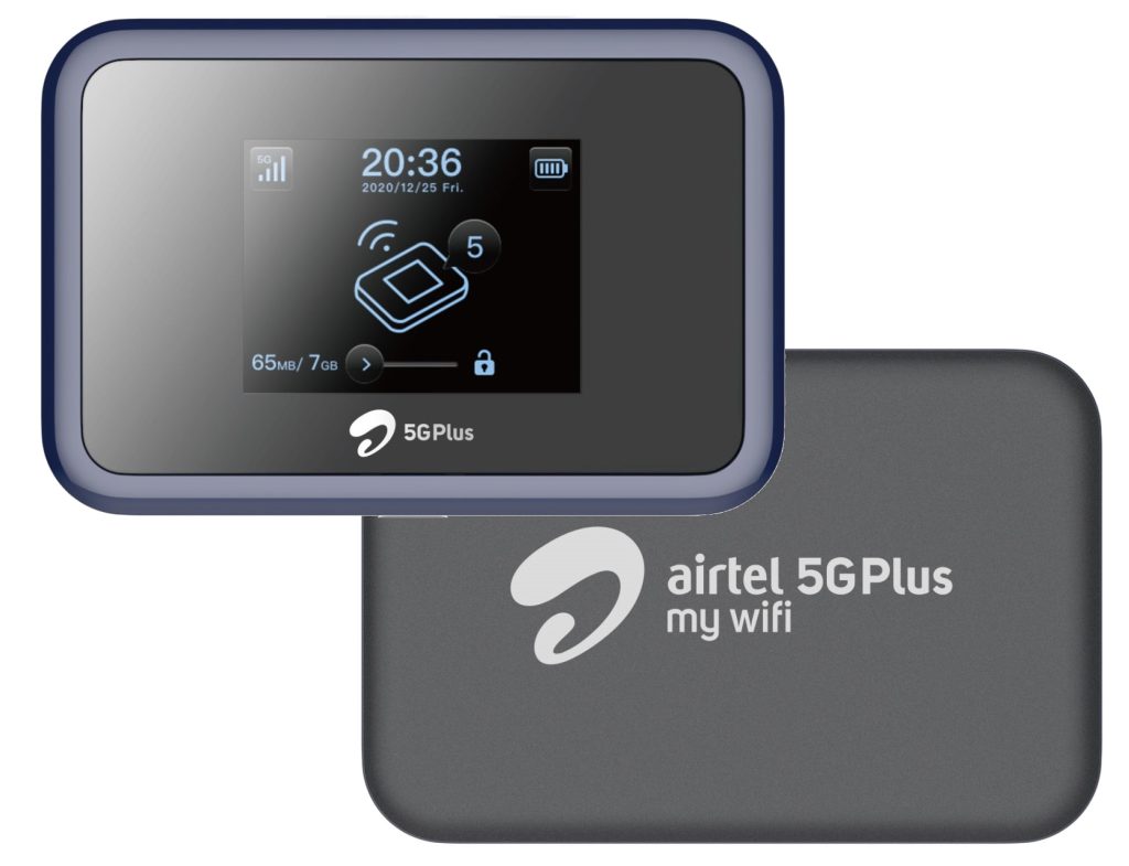 Airtel 5G Plus My-wifi portable router goes on sale