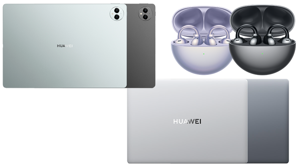 HUAWEI MatePad Pro 13.2″ with 2.8K Flexible OLED display, HUAWEI FreeClip  TWS earbuds and MateBook D 16 2024 announced
