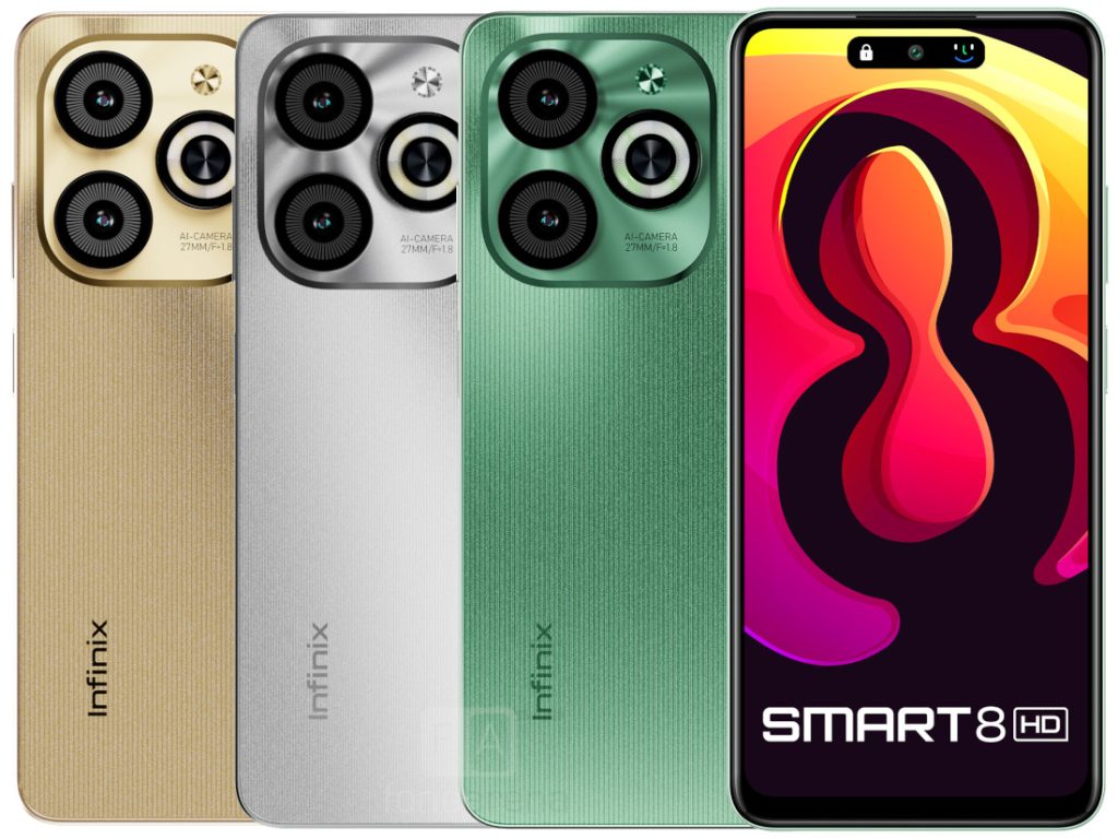 Infinix SMART 8 HD with 6.6″ 90Hz display launched in India for Rs. 6299