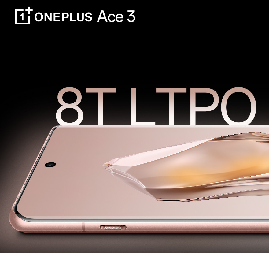 OnePlus Ace 3: 1.5K OLED screen with up to 4500 nits peak brightness confirmed