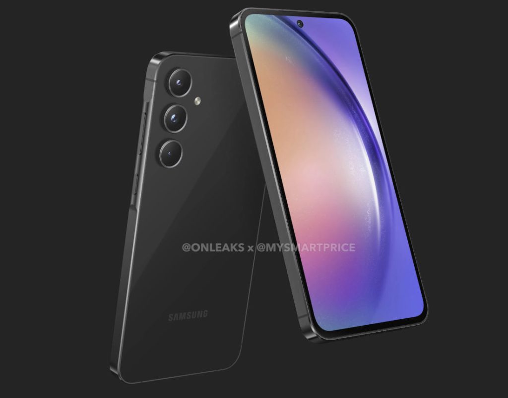 Samsung Galaxy A55 5G surfaces in renders