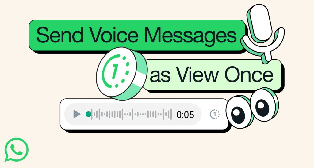 WhatsApp ‘view once’ feature comes to voice messages