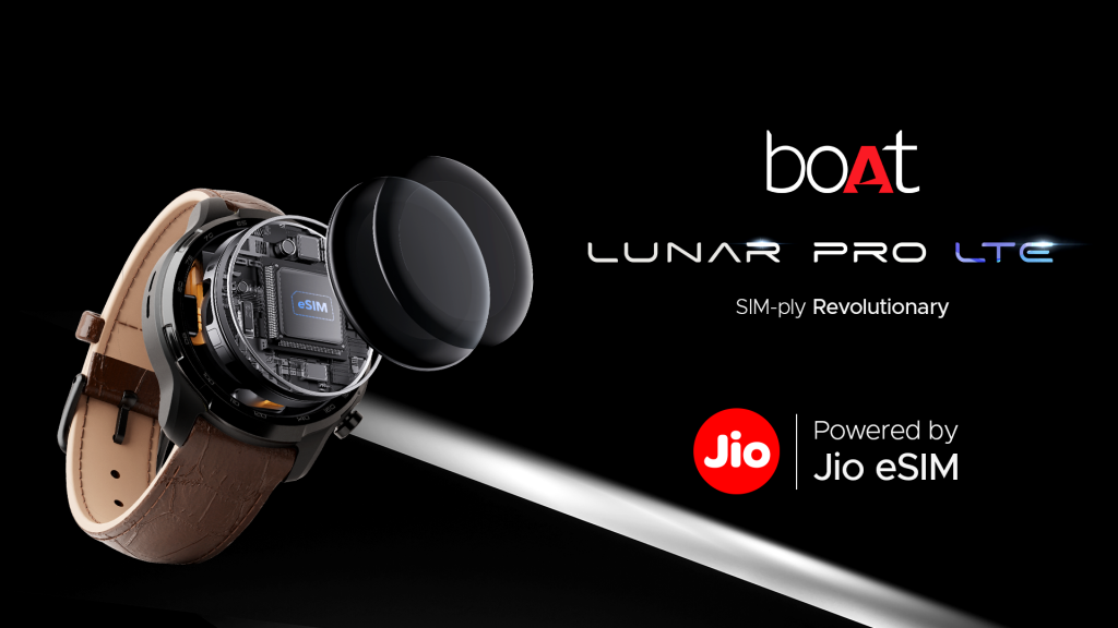 boAt Lunar Pro LTE with 1.39″ AMOLED display, GPS, eSIM support announced