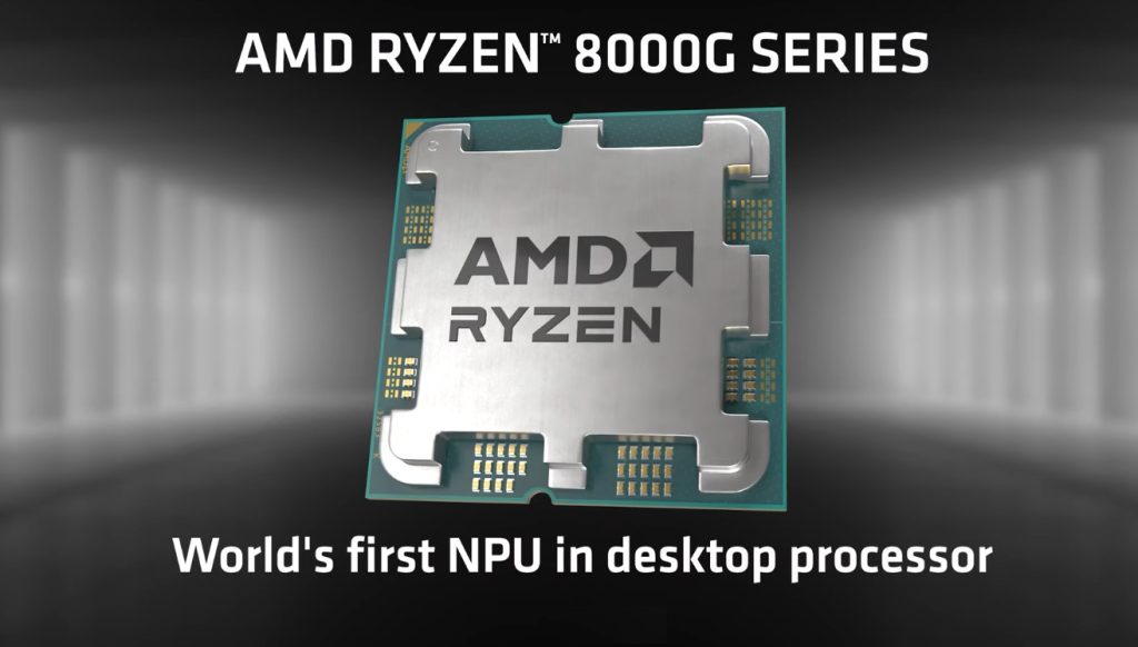 AMD Ryzen 8000G series with Radeon graphics and Ryzen AI, new Ryzen 5000 Series including 5700X3D announced