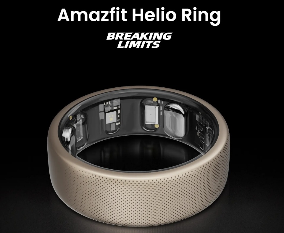 Amazfit Helio Ring targeted at athletes announced